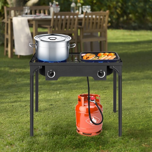 Outdoor double stove propane - outdoor,